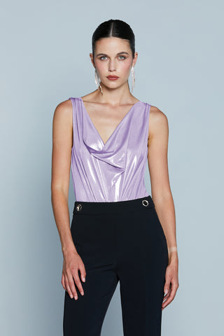 Body VALZER Spalmato Lurex