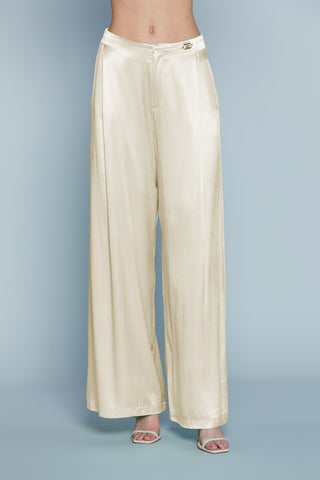 Pantalone KABBRU Vita Alta Palazzo più Pinces