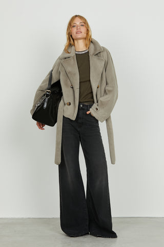 Maglia ACTERIA mezza manica con goccia più applicazione perline più strass