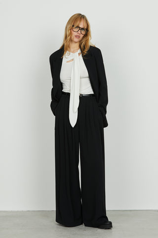 Blusa MOREN manica lunga con pieghe più goccia seno più fusciacca