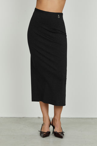 Longuette NEBULA vita alta con spacco