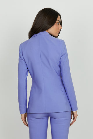 Giacca BELSA_LONG lunga manica lunga doppio petto con bottoni