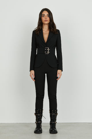 Giacca KENNY manica lunga 1 bottone con cinturone