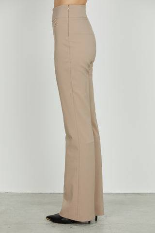 Panta BALBINA vita alta con bustino alto zampa