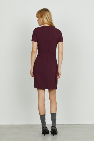 Abito DESUM corto mezza manica tubino con catena logo