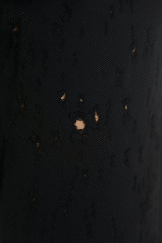 CARLA_1 trousers medium waist 4 pockets with micro tears baggy fit bull