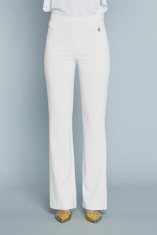 Pantalone BALBINA Vita Alta con Bustino Alto Zampa