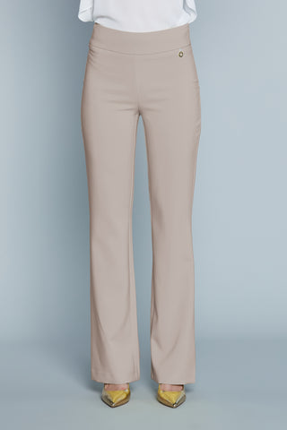 Pantalone BALBINA Vita Alta con Bustino Alto Zampa