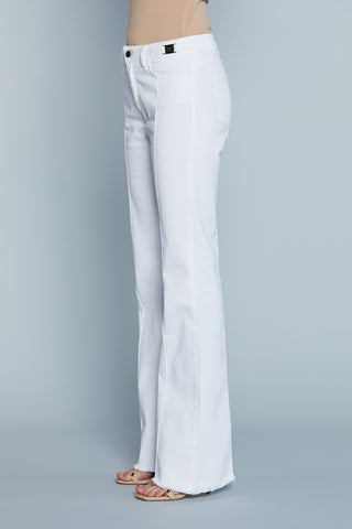 Pantalone STUDDYS Vita Alta 5 Ts con Cinturini più Fibbie Logo più Impunture