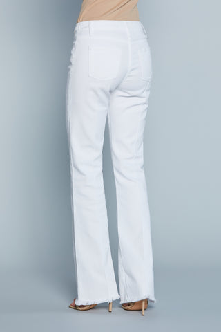 Pantalone STUDDYS Vita Alta 5 Ts con Cinturini più Fibbie Logo più Impunture