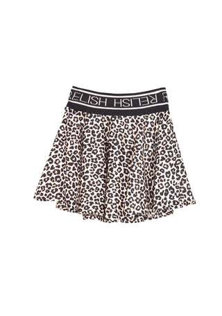 OTTANTE short rib relish skirt with spotted pattern