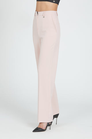 TJUBE high waisted trousers with back welt pocket