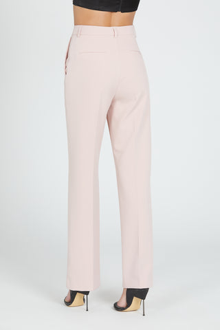 TJUBE high waisted trousers with back welt pocket