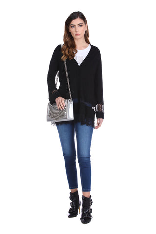 Jeans MARILYN_A 5 tasche con zip fondo slim fit denim