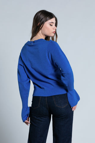 SESUTO long sleeve bell shirt