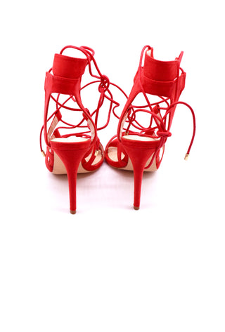 ADELHEID high stiletto sandal with slave lacing