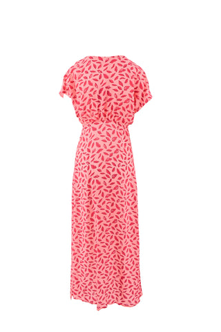 KAMETT long dress with kisses pattern