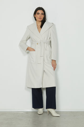HARPER Long Coat W/Ts+Cloth Hood