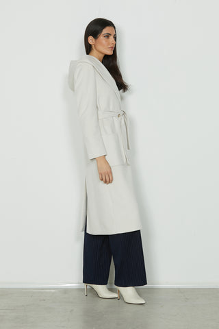 HARPER Long Coat W/Ts+Cloth Hood