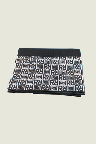 HOLYYW jacquard logo scarf