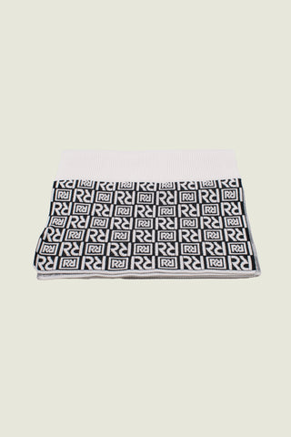 HOLYYW jacquard logo scarf