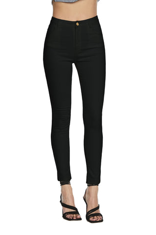 Panta KATE_1 vita alta 4tasche  slim fit bull