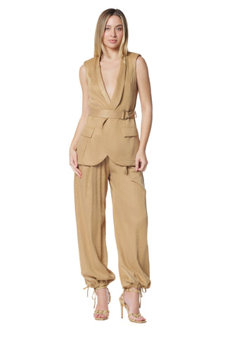 Giacca RAYA gilet con cintura più patte
