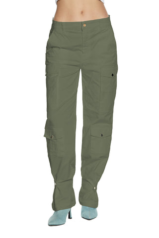 PATTY_1 high waist trousers with large pockets plus lace fdo cargo fit gabardine