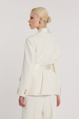 Giacca PREZIOSI maniche lunghe con cintura