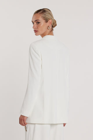 Giacca DULEDAM maniche lunghe doppia abbottonatura con applicazioni strass