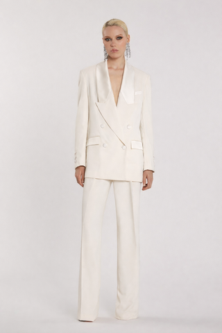 Giacca VIOLERA_A maniche lunghe doppio petto più patte più bottoni più rever