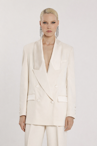 Giacca VIOLERA_A maniche lunghe doppio petto più patte più bottoni più rever