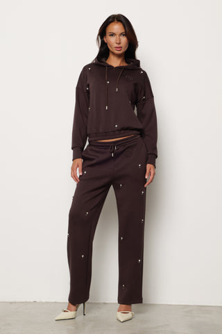 Felpa OLIMPO manica lunga con Arriccio più Cappuccio più Ricamo Logo più Applicazioni