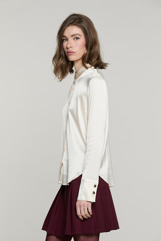 Camicia TILDEX_A manica lunga con polsi alti raso