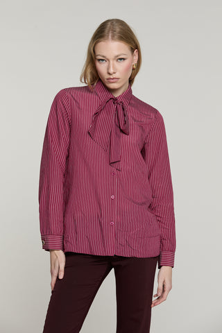 Camicia BLOWELL manica lunga con fusciacca righe