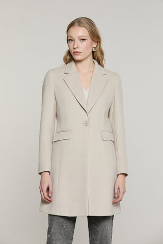 Cappotto BARON manica lunga 1 bottone