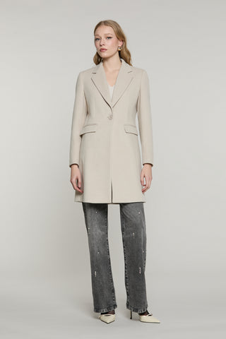 Cappotto BARON manica lunga 1 bottone