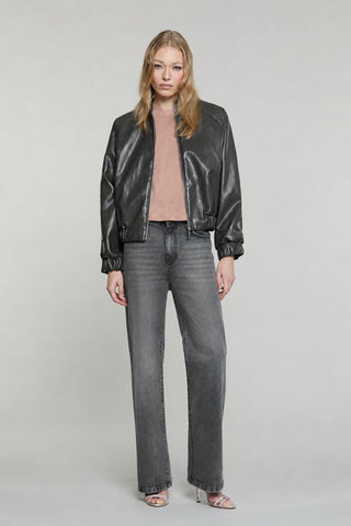 Panta GISELLE_GREY_SNZ vita media 5 ts loose fit denim