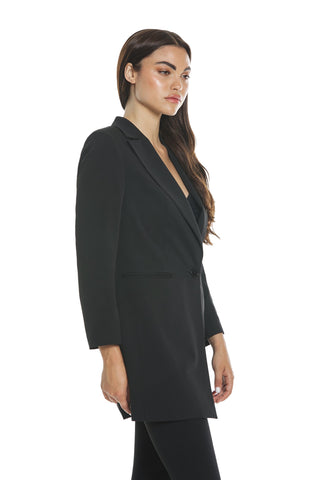 EUDIALITE long sleeve jacket 1 button plus pockets
