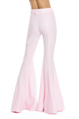 SHARAF high-waisted trousers with bell bottom