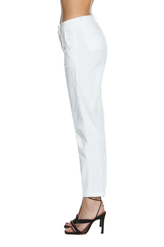 Panta CAROL_1 vita media chino slim fit gabardine