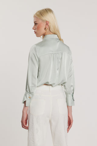 Camicia CAMPBEL corta maniche lunghe con polsi a punta più tasche più fusciacca più elastico sul fondo