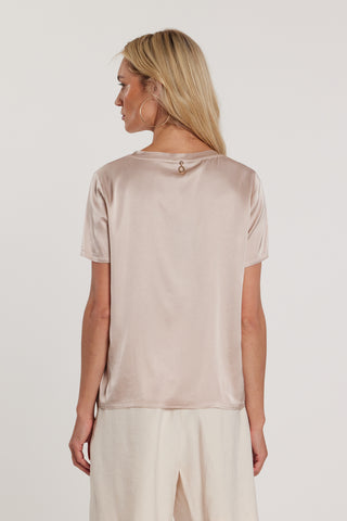 Blusa DISS maniche corte scollo a V raso