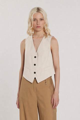Gilet DANIELI_P tre bottoni più tasche filetto