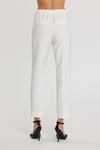 Pantalone OSTENDO_A vita alta con elastico più tasche francesi più spacchetti sul fondo