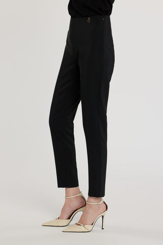 Pantalone PAMMY vita alta capri stretto