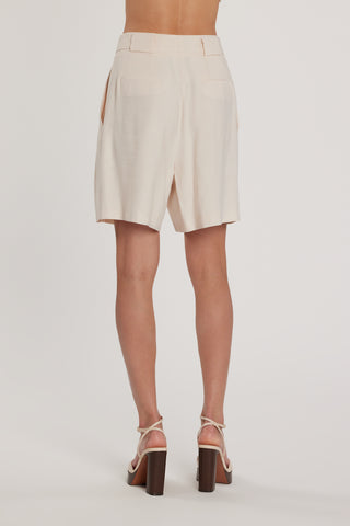 Bermuda FOLDERS vita alta con tasche francesi più filetto più pinces più passanti