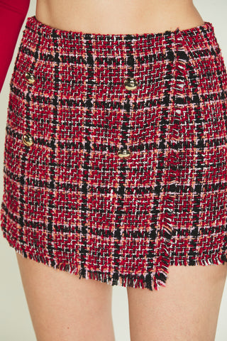 SHERATANE skirt in Tweed fabric