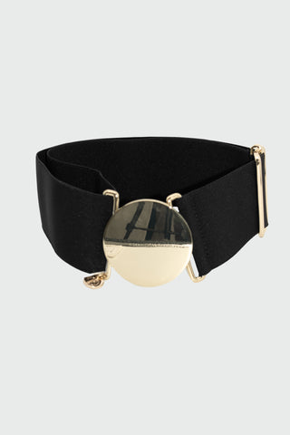 PESSYT belt with elastic with round buckle