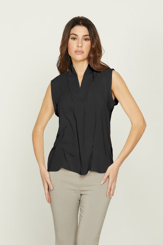 Blusa TULIPAN s/m con collo sciallato